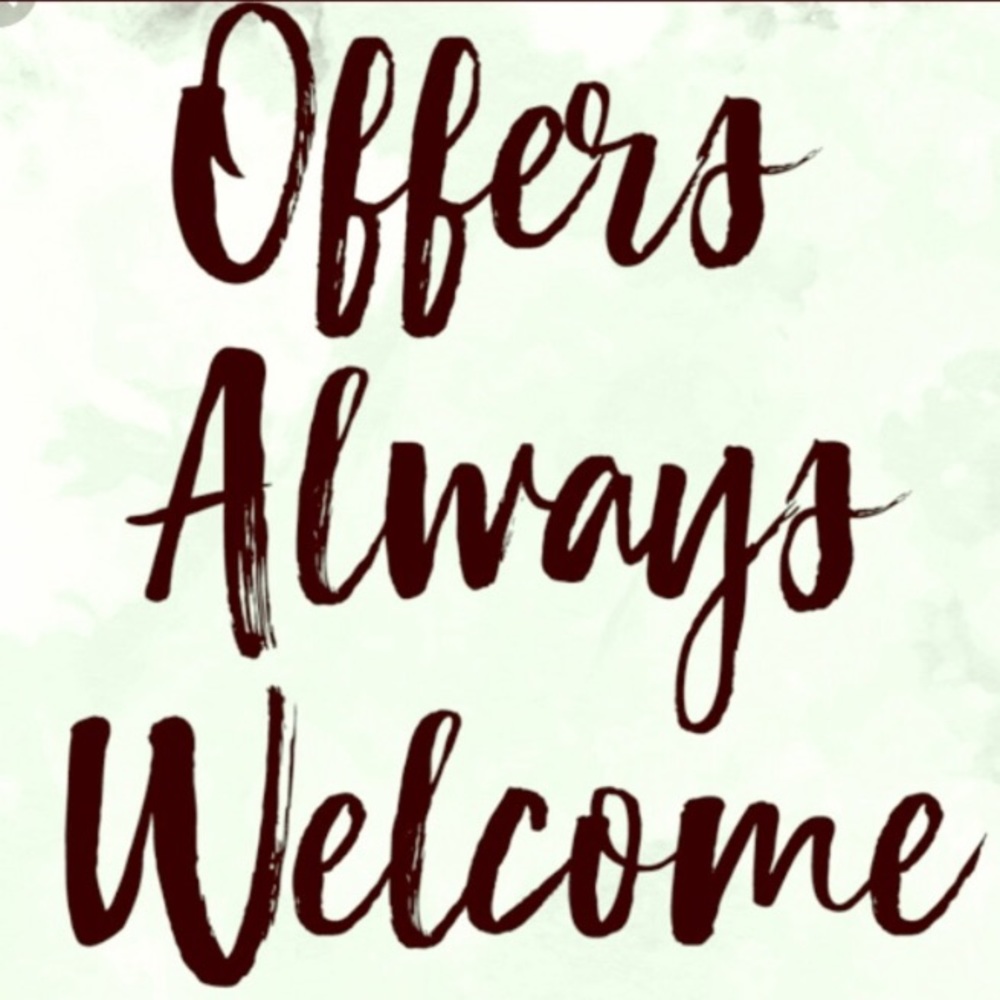Offers Always Welcome!! 😊